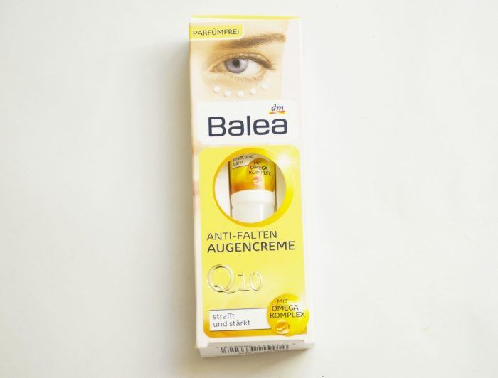 Balea Q10 Anti-Wrinkle Eye Cream with Omega Complex Review