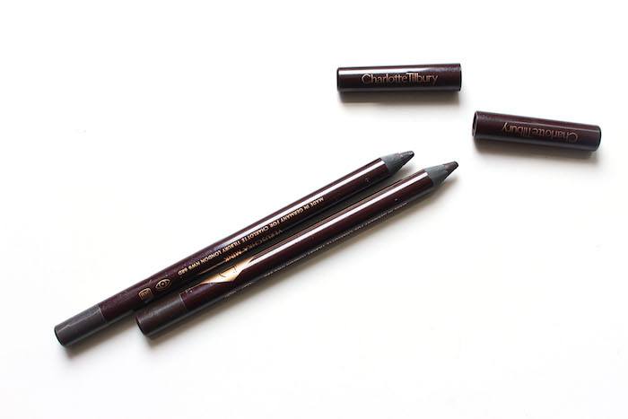 Charlotte Tilbury Rock Kohl Iconic Liquid Eyeliner Pencil Barbarella Brown and Veruschka Mink Review