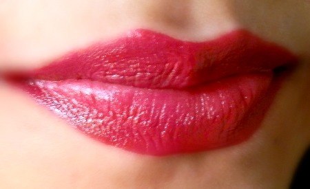 City Color Sweet Sangria Creamy Lips Review4