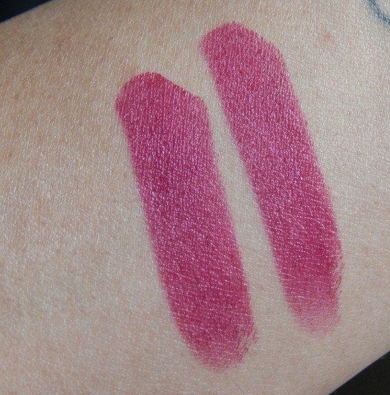 Colorbar Wild Mauve Matte Touch Lipstick swatches