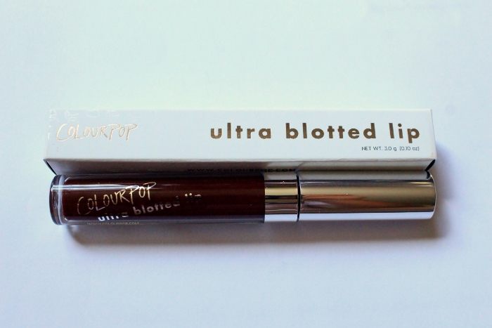 ColourPop Ultra Blotted Lip Cherry On Top Review