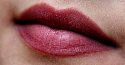 ColourPop Ultra Blotted Lip Cherry On Top lip swatch
