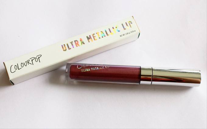 ColourPop Ultra Metallic Lip 3 Way Review
