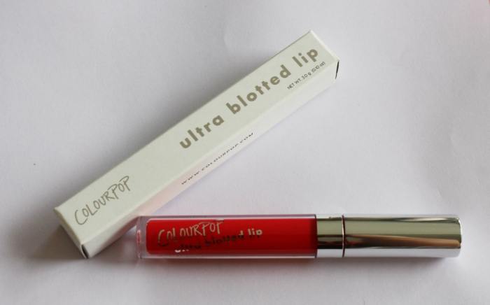 Colourpop Ultra Blotted Lip Bit O Sunny Review