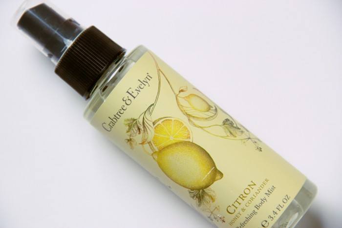 Crabtree and Evelyn Refreshing Body Mist Citron Honey and Coriander Front