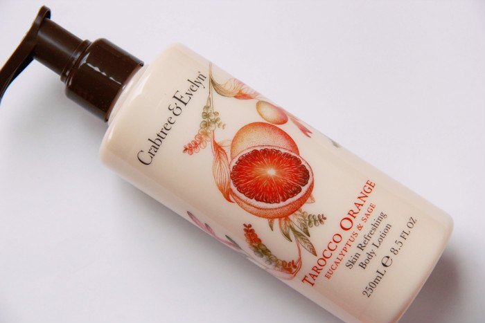 Crabtree and Evelyn Skin Refreshing Body Lotion Tarocco Orange, Eucalyptus and Sage Review