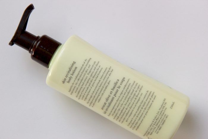 Crabtree and Evelyn Skin Revitalising Body Lotion Bottle