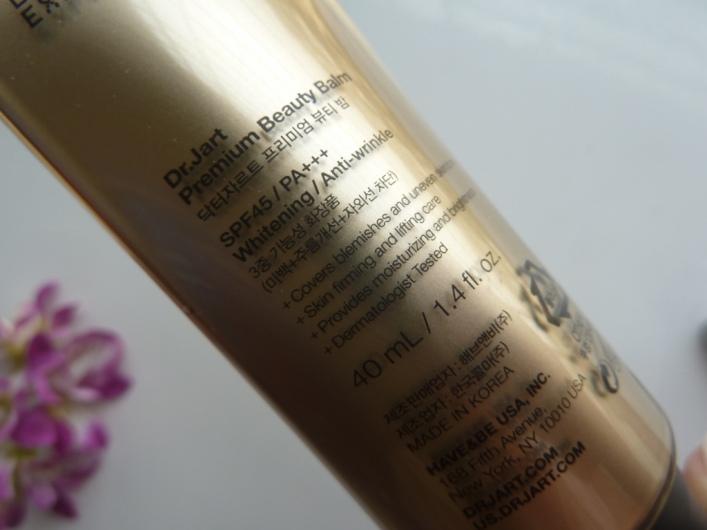 Drjart Premium BB Beauty Balm SPF 45 Whitening Anti Wrinkle details