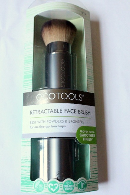 Ecotools Retractable Face Brush packaging