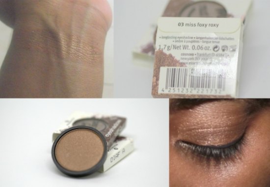 Essence My Must Haves Eyeshadow Miss Foxy Roxy Review Swtach new