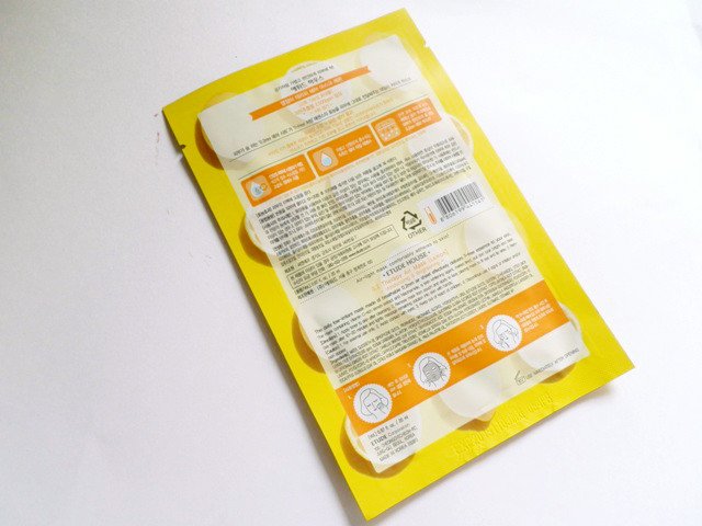 Etude House Air Therapy Lemon Sheet Mask Review4