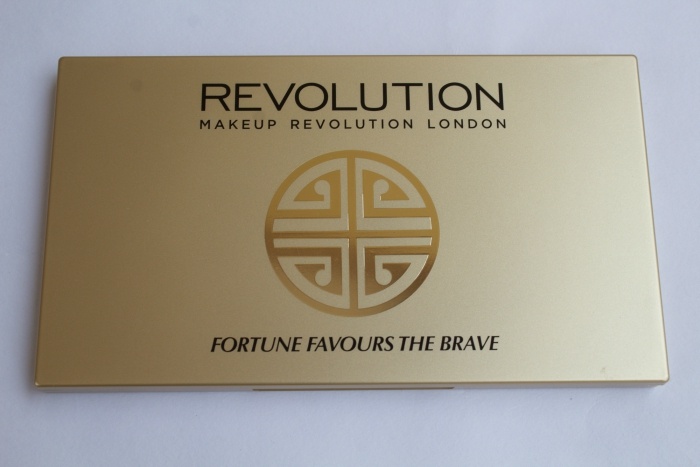 Front packaging Makeup Revolution Fortune Favours The Brave