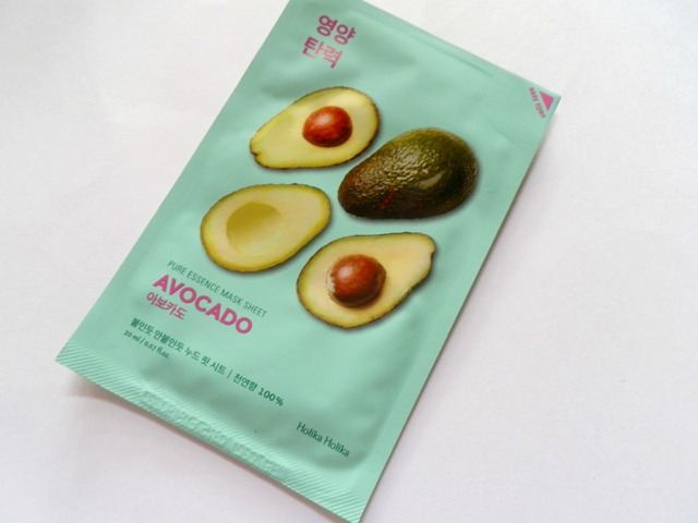 Holika Holika Pure Essence Mask Sheet Avocado Review1