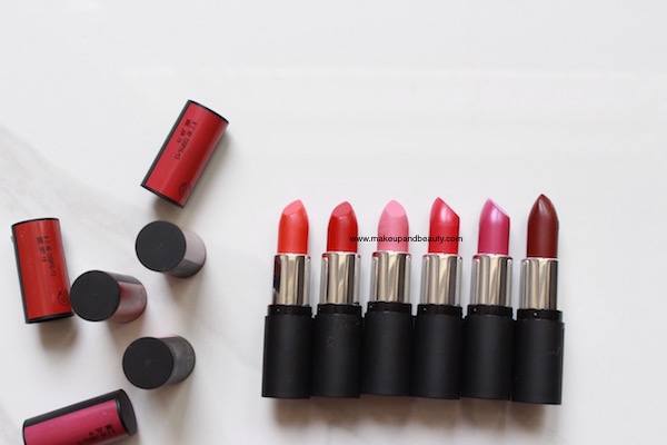 All The Body Shop Matte Lipstick Photos, Swatches, Lip Swatches ...