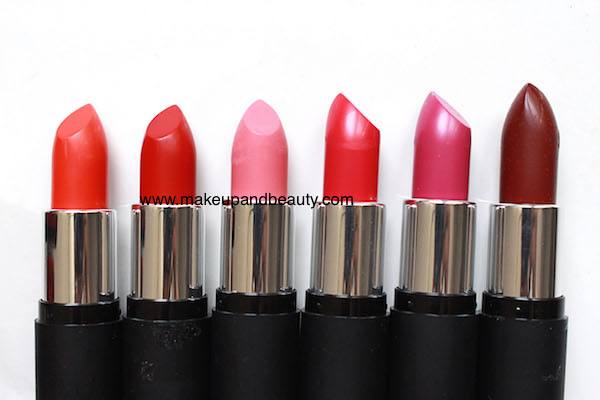 the body shop india matte lipsticks