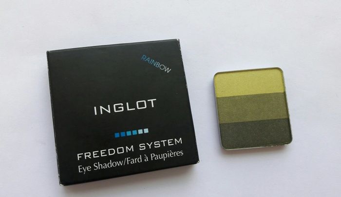 Inglot Freedom System Rainbow Eyeshadow Review