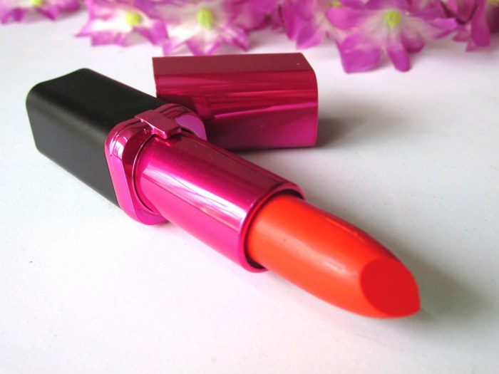 LOreal Paris Rouge Magique Intense Matte Lipstick Tropical Sorbet Review7