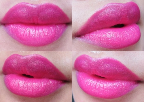 Lakme Enrich Lip Crayon Pink Burst Review Lips swatch