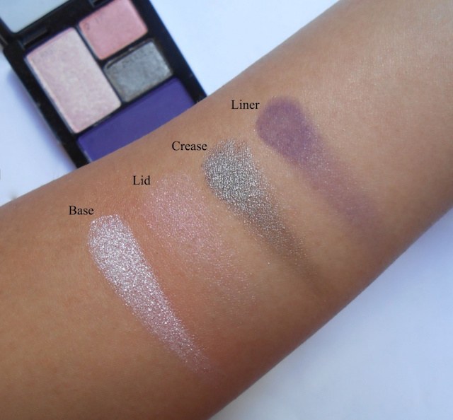 Maybelline Expert Wear Eyeshadow Luminous Lilacs swatches