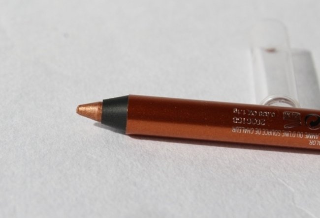Maybelline Eyestudio Lasting Drama Waterproof Gel Pencil Striking Copper Review6