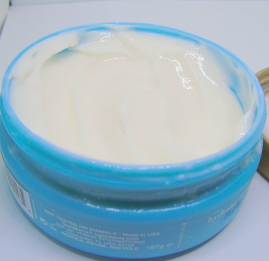 OGX Argan Oil of Morocco Extra Strength Creamy Hair Butter Review Cream close up