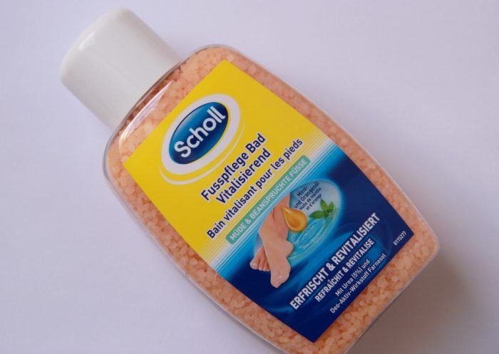 Scholl Relaxing Bath Salts with Essential Oils Review