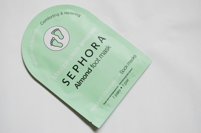 Sephora Almond Foot Mask Review Tilted