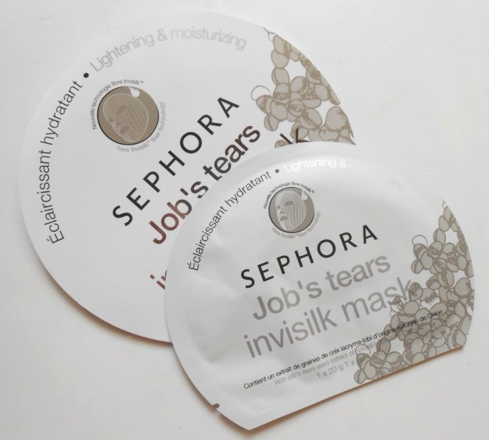 Sephora Collection Lightening and Moisturizing Job's Tears Invisilk Mask Review