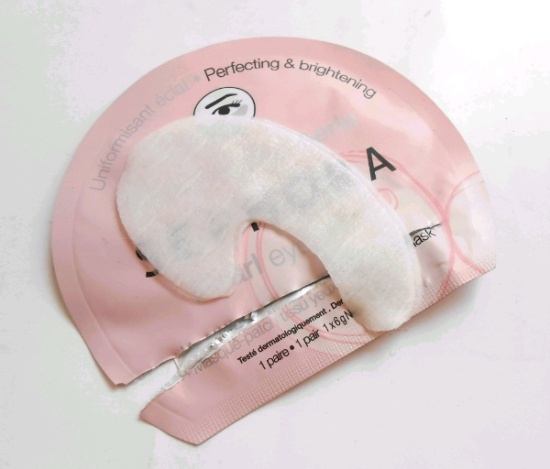 Sephora Collection Perfecting and Brightening Eye Mask Pearl Opened
