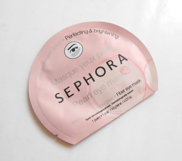 Sephora Collection Perfecting and Brightening Eye Mask Pearl Review Main