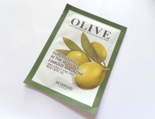 Skin-Food-Everyday-Olive-Facial-Mask-Sheet-Review