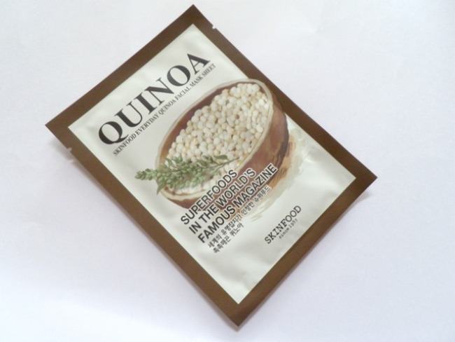 Skinfood Everyday Quinoa Facial Mask Sheet Review