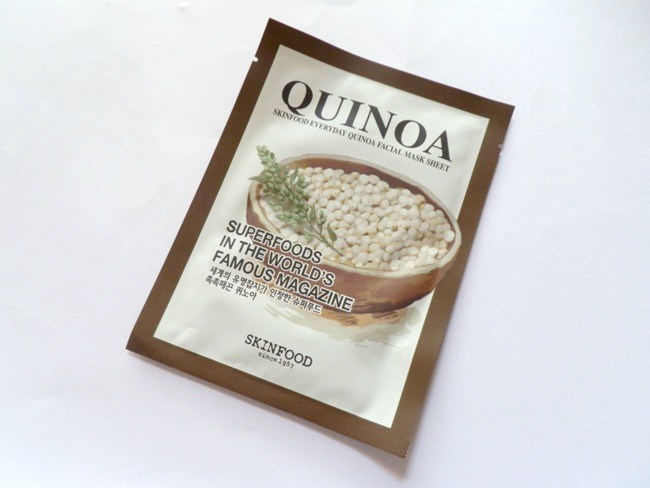 Skinfood Everyday Quinoa Facial Mask Sheet Review1