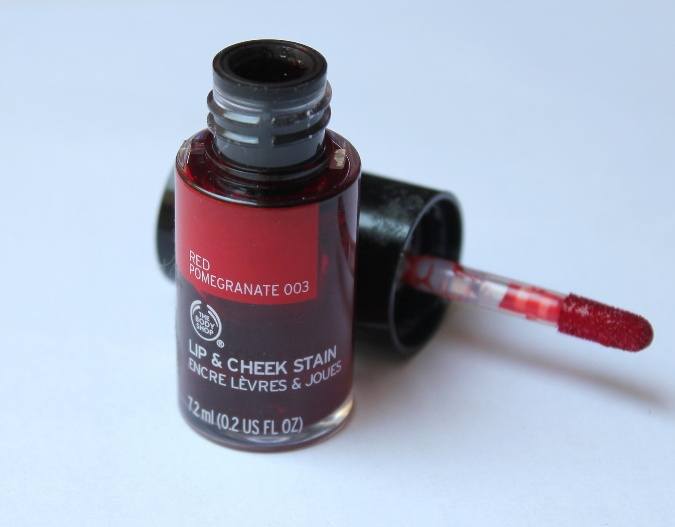 The Body Shop Lip and Cheek Stain Red Pomegranate Review