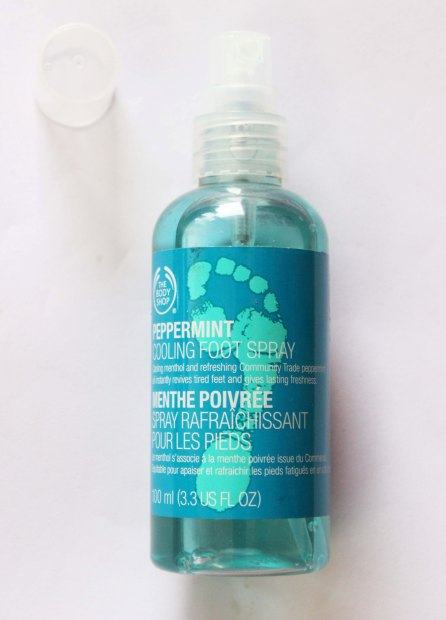 The Body Shop Peppermint Cooling Foot Spray Review
