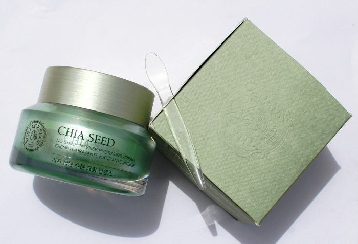 The Face Shop Chia Seed No Shine Intense Hydrating Cream Review