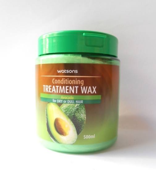 Watsons Conditioning Treatment Wax Avocado Review