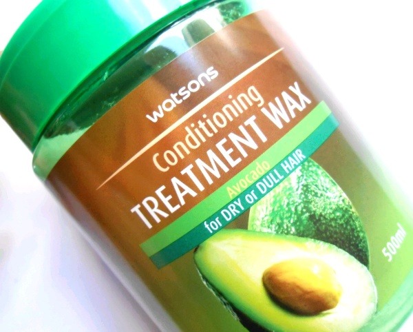 Watsons Conditioning Treatment Wax Avocado Review1