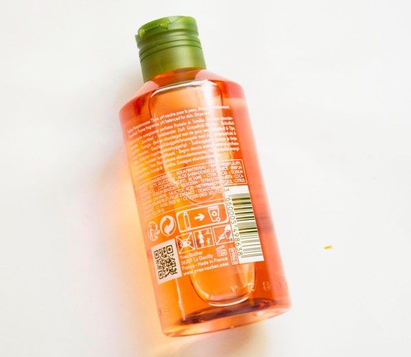 Yves Rocher Energizing Bath and Shower Gel Grapefruit and Thyme back