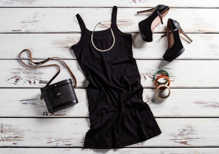 black dress styling tips