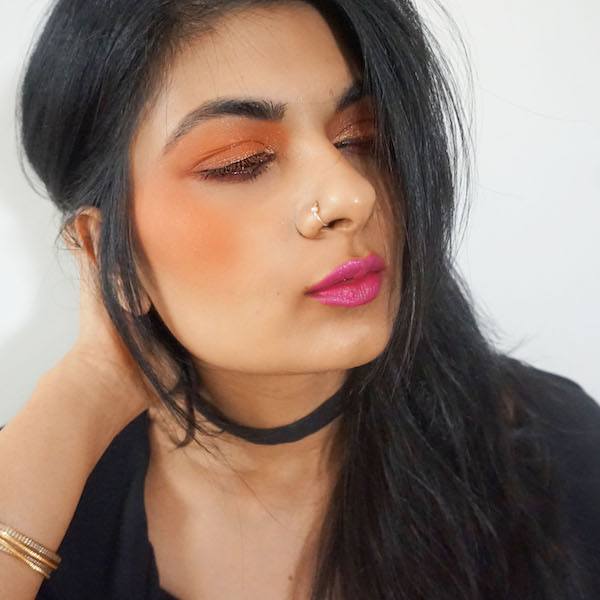 creative blush makeup