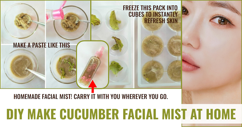 cucumber facial mist