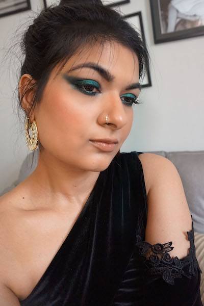 how to deepika padukone green makeup look cannes 1