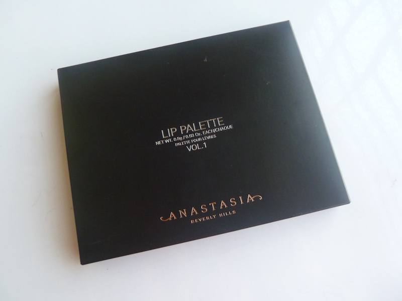 Anastasia Beverly Hills Lip Palette palette closed