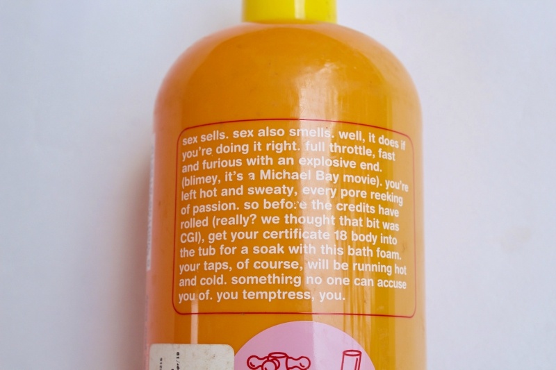 Anatomicals Your Taps Are Going To Be So Turned On Fruity Bath Gel Review Back