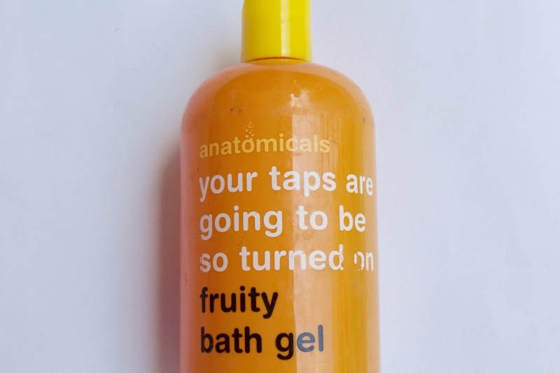 Anatomicals Your Taps Are Going To Be So Turned On Fruity Bath Gel Review Close up