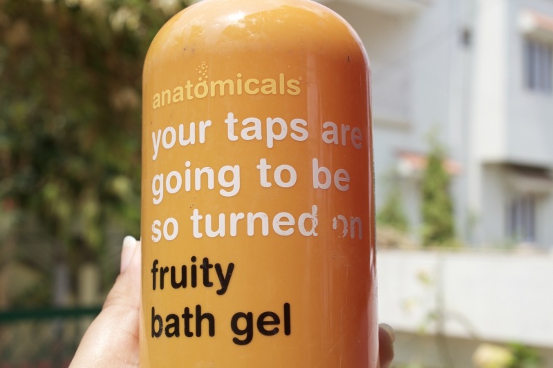 Anatomicals Your Taps Are Going To Be So Turned On Fruity Bath Gel Review In hand