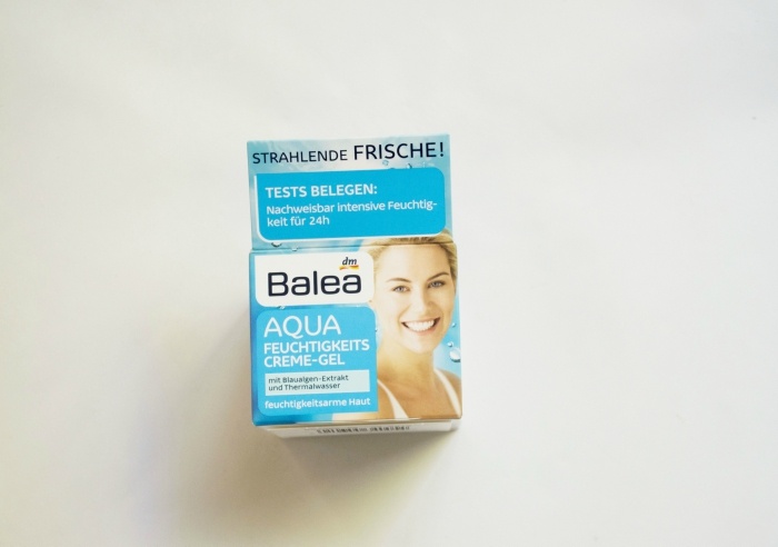 Balea Aqua Moisturizing Day Creme Gel Review Packaging