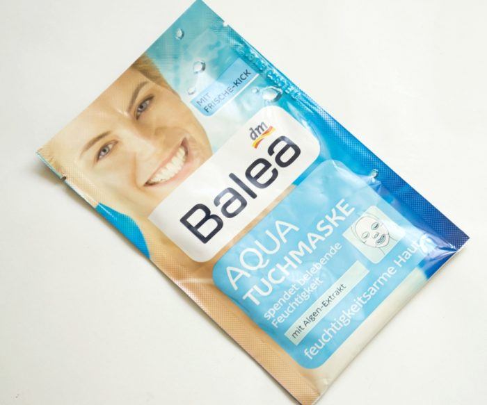 Balea Aqua Sheet Mask Review