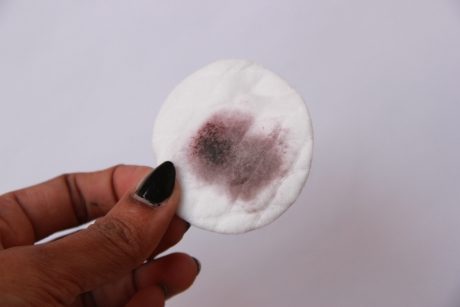 Balea Micellar Water for Dry and Sensitive Skin Review Remover cotton pad